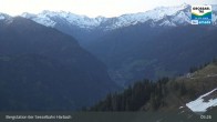 Archiv Foto Webcam Großarl - Bergstation 6er Sesselbahn Harbach 04:00