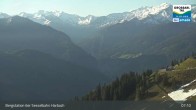 Archiv Foto Webcam Großarl - Bergstation 6er Sesselbahn Harbach 06:00