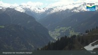 Archiv Foto Webcam Großarl - Bergstation 6er Sesselbahn Harbach 10:00