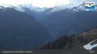 Archiv Foto Webcam Großarl - Bergstation 6er Sesselbahn Harbach 04:00