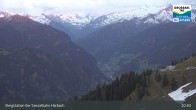 Archiv Foto Webcam Großarl - Bergstation 6er Sesselbahn Harbach 02:00