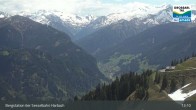 Archiv Foto Webcam Großarl - Bergstation 6er Sesselbahn Harbach 12:00