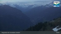 Archiv Foto Webcam Großarl - Bergstation 6er Sesselbahn Harbach 04:00