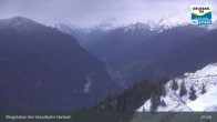 Archiv Foto Webcam Großarl - Bergstation 6er Sesselbahn Harbach 21:00