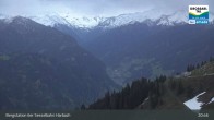 Archiv Foto Webcam Großarl - Bergstation 6er Sesselbahn Harbach 02:00