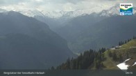 Archiv Foto Webcam Großarl - Bergstation 6er Sesselbahn Harbach 08:00