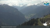 Archiv Foto Webcam Großarl - Bergstation 6er Sesselbahn Harbach 10:00