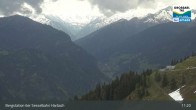Archiv Foto Webcam Großarl - Bergstation 6er Sesselbahn Harbach 10:00