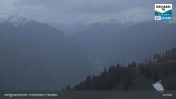 Archived image Webcam Großarl - Bergstation 6er Sesselbahn Harbach 00:00
