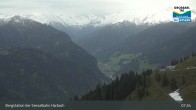 Archiv Foto Webcam Großarl - Bergstation 6er Sesselbahn Harbach 07:00