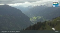 Archiv Foto Webcam Großarl - Bergstation 6er Sesselbahn Harbach 08:00