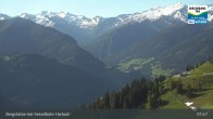 Archiv Foto Webcam Großarl - Bergstation 6er Sesselbahn Harbach 07:00