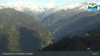 Archiv Foto Webcam Großarl - Bergstation 6er Sesselbahn Harbach 18:00
