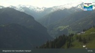 Archiv Foto Webcam Großarl - Bergstation 6er Sesselbahn Harbach 07:00