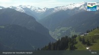 Archiv Foto Webcam Großarl - Bergstation 6er Sesselbahn Harbach 08:00