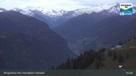 Archiv Foto Webcam Großarl - Bergstation 6er Sesselbahn Harbach 02:00