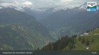 Archived image Webcam Großarl - Bergstation 6er Sesselbahn Harbach 14:00