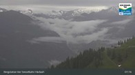 Archiv Foto Webcam Großarl - Bergstation 6er Sesselbahn Harbach 06:00
