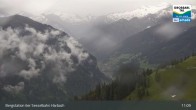 Archiv Foto Webcam Großarl - Bergstation 6er Sesselbahn Harbach 10:00