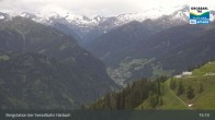 Archiv Foto Webcam Großarl - Bergstation 6er Sesselbahn Harbach 14:00