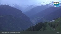 Archiv Foto Webcam Großarl - Bergstation 6er Sesselbahn Harbach 20:00