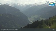 Archived image Webcam Großarl - Bergstation 6er Sesselbahn Harbach 10:00
