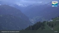 Archiv Foto Webcam Großarl - Bergstation 6er Sesselbahn Harbach 02:00