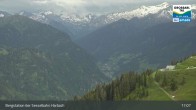 Archiv Foto Webcam Großarl - Bergstation 6er Sesselbahn Harbach 16:00