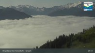 Archiv Foto Webcam Großarl - Bergstation 6er Sesselbahn Harbach 06:00