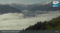 Archiv Foto Webcam Großarl - Bergstation 6er Sesselbahn Harbach 07:00