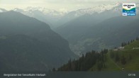 Archiv Foto Webcam Großarl - Bergstation 6er Sesselbahn Harbach 06:00