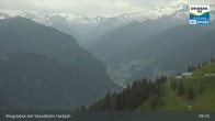 Archiv Foto Webcam Großarl - Bergstation 6er Sesselbahn Harbach 08:00