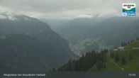 Archiv Foto Webcam Großarl - Bergstation 6er Sesselbahn Harbach 14:00