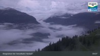 Archiv Foto Webcam Großarl - Bergstation 6er Sesselbahn Harbach 04:00