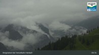 Archiv Foto Webcam Großarl - Bergstation 6er Sesselbahn Harbach 08:00