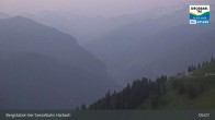 Archiv Foto Webcam Großarl - Bergstation 6er Sesselbahn Harbach 04:00