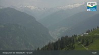 Archiv Foto Webcam Großarl - Bergstation 6er Sesselbahn Harbach 14:00