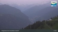 Archiv Foto Webcam Großarl - Bergstation 6er Sesselbahn Harbach 20:00
