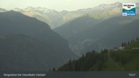Archiv Foto Webcam Großarl - Bergstation 6er Sesselbahn Harbach 18:00