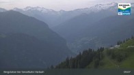 Archiv Foto Webcam Großarl - Bergstation 6er Sesselbahn Harbach 04:00