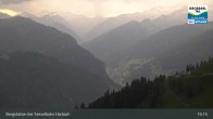 Archiv Foto Webcam Großarl - Bergstation 6er Sesselbahn Harbach 18:00