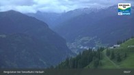 Archiv Foto Webcam Großarl - Bergstation 6er Sesselbahn Harbach 04:00