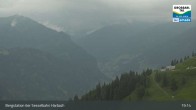 Archived image Webcam Großarl - Bergstation 6er Sesselbahn Harbach 18:00