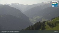 Archiv Foto Webcam Großarl - Bergstation 6er Sesselbahn Harbach 08:00