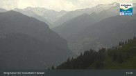 Archiv Foto Webcam Großarl - Bergstation 6er Sesselbahn Harbach 14:00