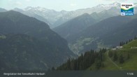 Archiv Foto Webcam Großarl - Bergstation 6er Sesselbahn Harbach 16:00