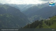 Archiv Foto Webcam Großarl - Bergstation 6er Sesselbahn Harbach 12:00