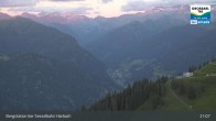 Archiv Foto Webcam Großarl - Bergstation 6er Sesselbahn Harbach 20:00