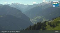 Archiv Foto Webcam Großarl - Bergstation 6er Sesselbahn Harbach 08:00