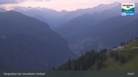 Archiv Foto Webcam Großarl - Bergstation 6er Sesselbahn Harbach 04:00